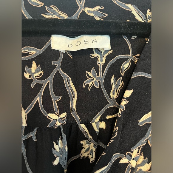 Doên Zinnia Dress, Scroll Print, Midi, Size M - Picture 6 of 12